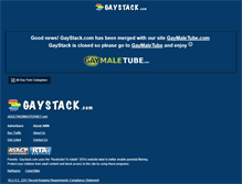 Tablet Screenshot of gaystack.com